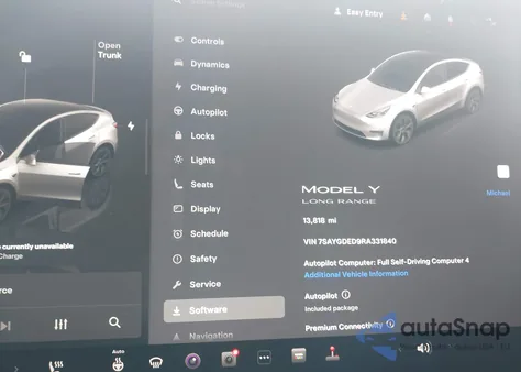 2024 Tesla Model Y Long Range Dual Motor All-Wheel Drive/Rwd from USA, damaged, VIN 7SAYGDED9RA331840
